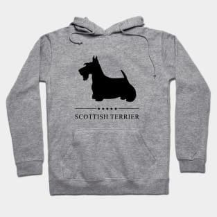 Scottish Terrier Black Silhouette Hoodie